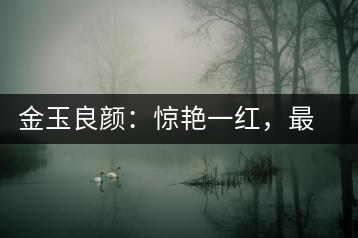 金玉良顏：驚艷一紅，最是高貴