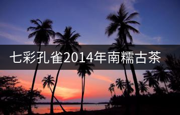 七彩孔雀2014年南糯古茶山開湯品鑒