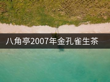 八角亭2007年金孔雀生茶開(kāi)湯品鑒