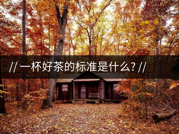 http:// 一杯好茶的標(biāo)準(zhǔn)是什么? //一杯好茶的標(biāo)準(zhǔn)是什么？