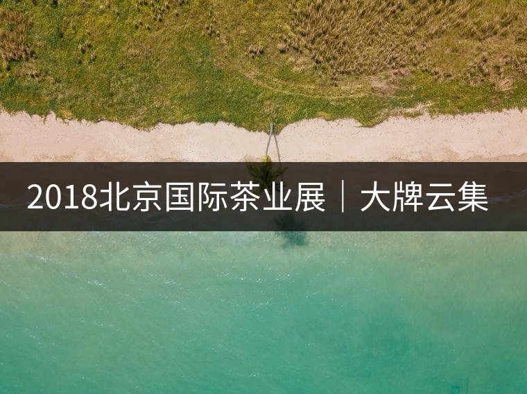 2018北京國際茶業(yè)展｜大牌云集展會(huì) 買買買不能停