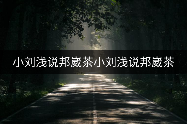 小劉淺說(shuō)邦崴茶小劉淺說(shuō)邦崴茶