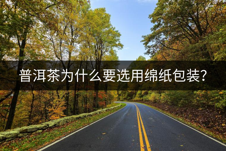 普洱茶為什么要選用綿紙包裝？