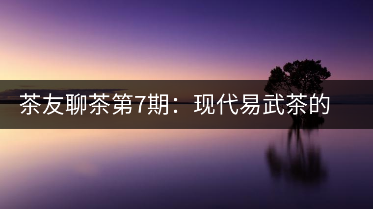 茶友聊茶第7期：現(xiàn)代易武茶的發(fā)起者，普洱茶史重量級(jí)人物—張毅