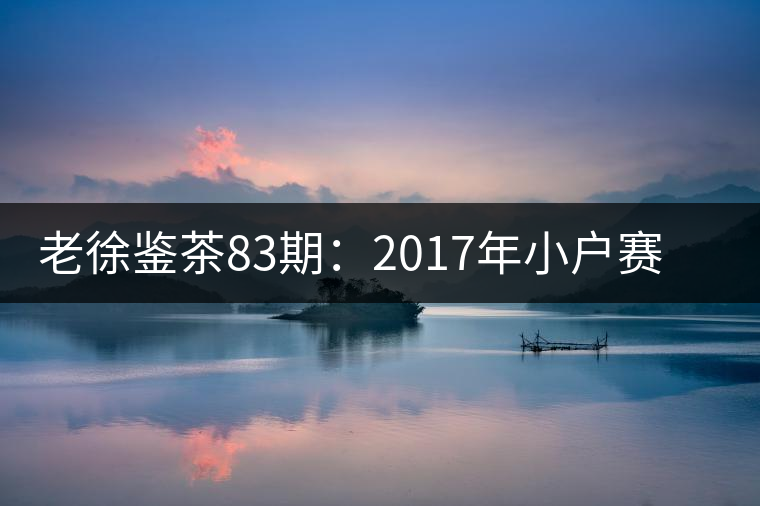 老徐鑒茶83期：2017年小戶(hù)賽普洱茶春茶品鑒報(bào)告（廣東茶友寄）