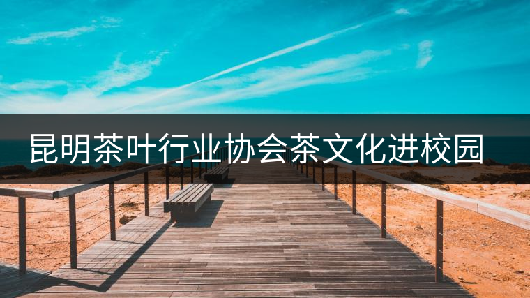 昆明茶葉行業(yè)協(xié)會茶文化進校園之云南民族大學站