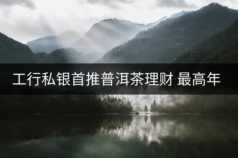 工行私銀首推普洱茶理財 最高年化收益率7% 工行私銀首推普洱茶理財 最高年化收益率7%