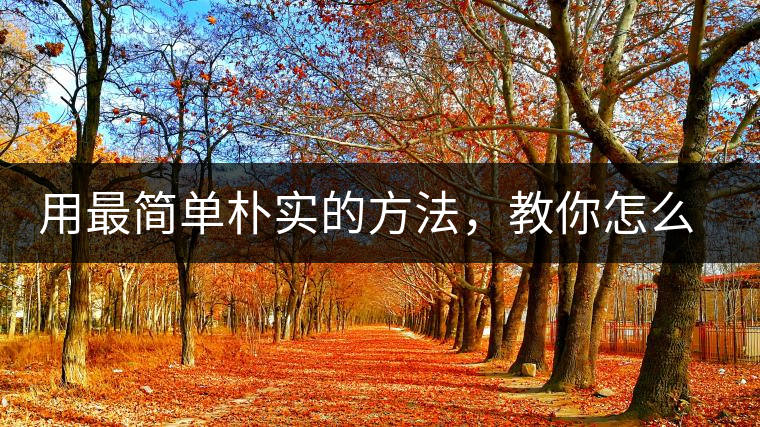 用最簡單樸實的方法，教你怎么泡好一杯普洱茶？