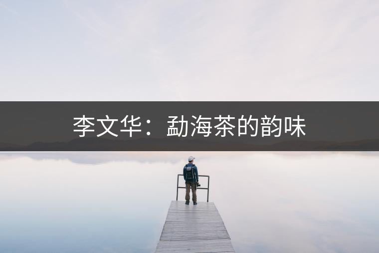 李文華:勐海茶的韻味 李文華:勐海茶的韻味