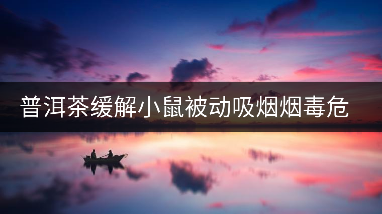 普洱茶緩解小鼠被動(dòng)吸煙煙毒危害的研究初報(bào)