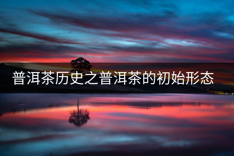 普洱茶歷史之普洱茶的初始形態(tài)及來歷 普洱茶歷史之普洱茶的初始形態(tài)及來歷