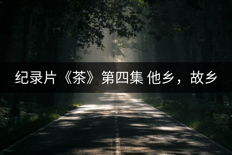 紀錄片《茶》第四集 他鄉(xiāng)，故鄉(xiāng)