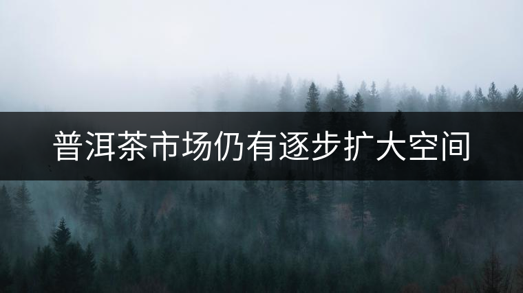 普洱茶市場(chǎng)仍有逐步擴(kuò)大空間