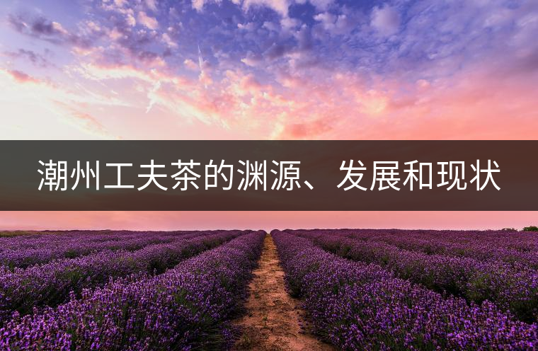 潮州工夫茶的淵源、發(fā)展和現(xiàn)狀