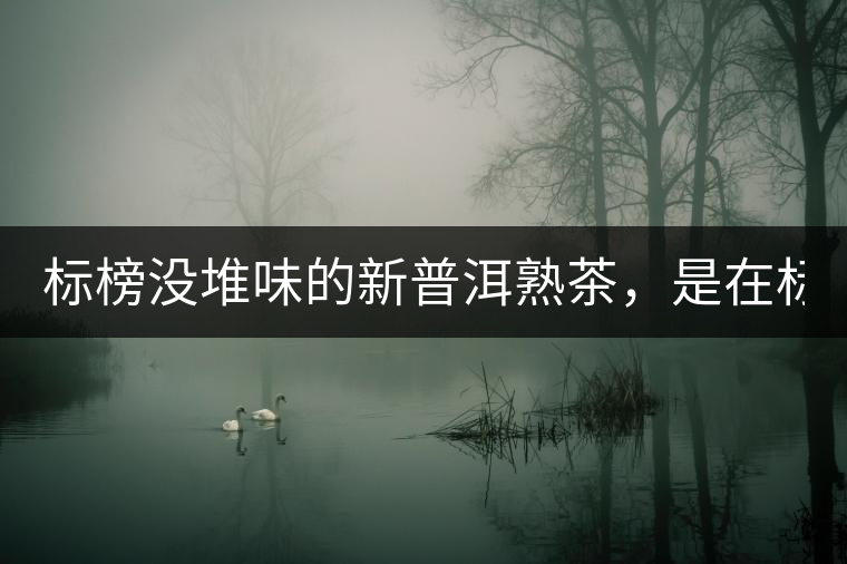 標(biāo)榜沒堆味的新普洱熟茶，是在標(biāo)榜無知！