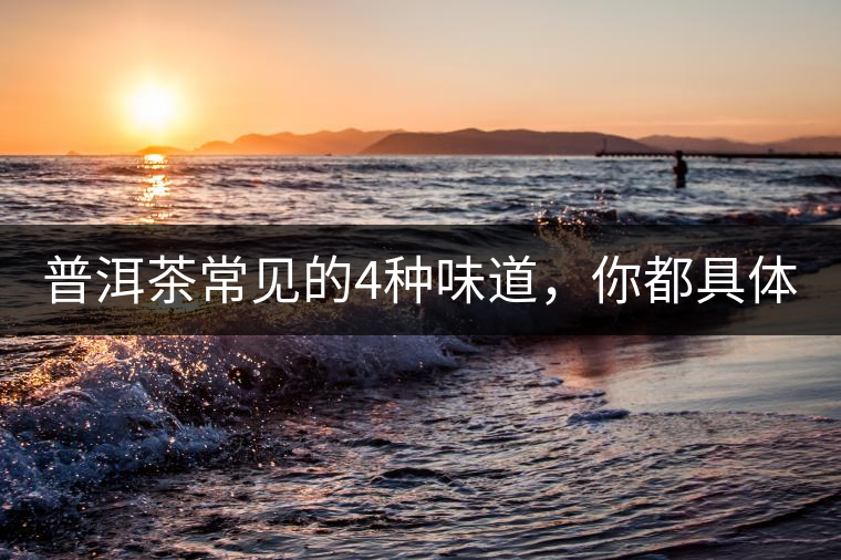 普洱茶常見的4種味道，你都具體了解過嗎？