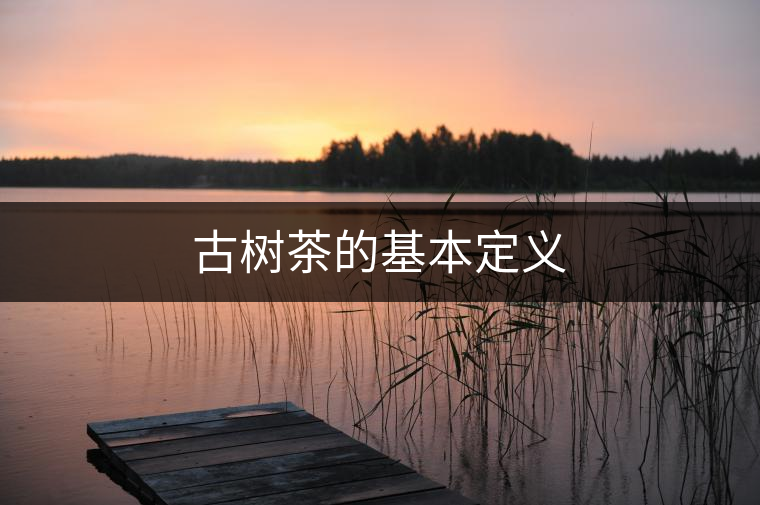 古樹茶的基本定義 古樹茶的基本定義
