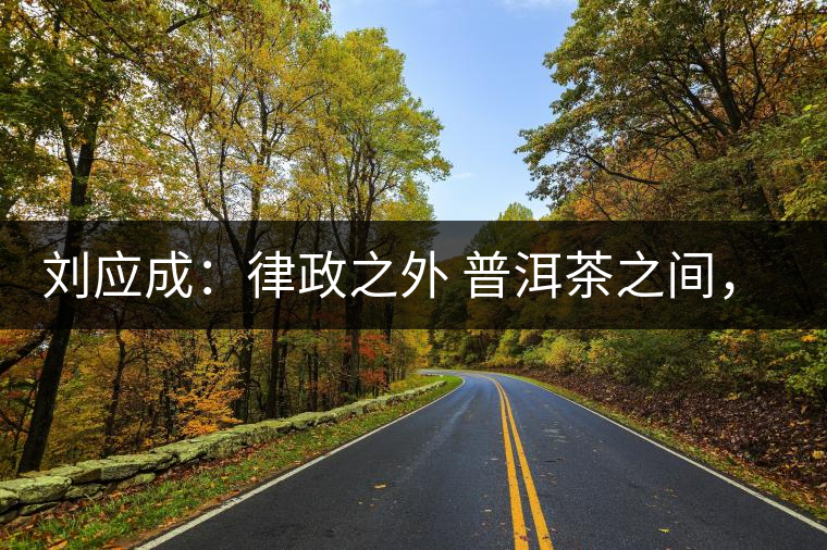 劉應(yīng)成：律政之外 普洱茶之間，在峨毛茶上的三個(gè)首創(chuàng)