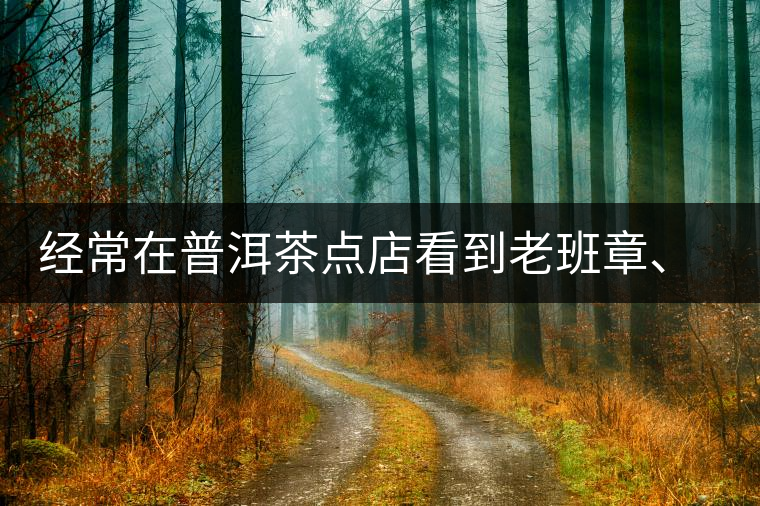 經(jīng)常在普洱茶點店看到老班章、冰島等名氣大的熟茶，它們怎么樣？