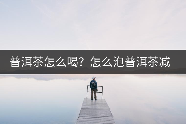 普洱茶怎么喝？怎么泡普洱茶減肥效果佳？