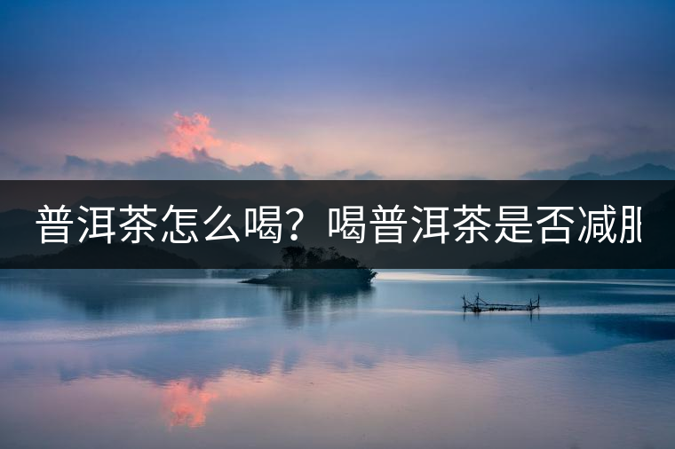 普洱茶怎么喝？喝普洱茶是否減肥？