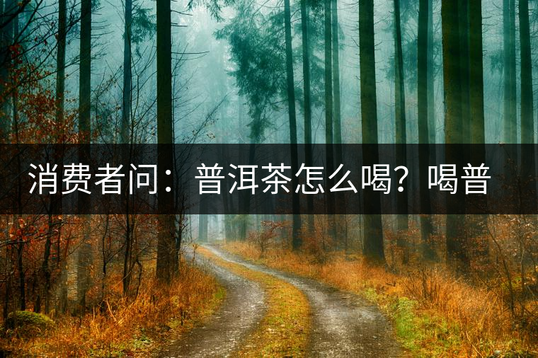 消費(fèi)者問：普洱茶怎么喝？喝普洱茶要怎么沖泡好？