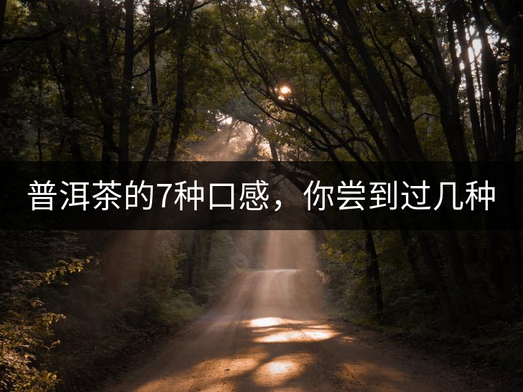 普洱茶的7種口感，你嘗到過(guò)幾種？