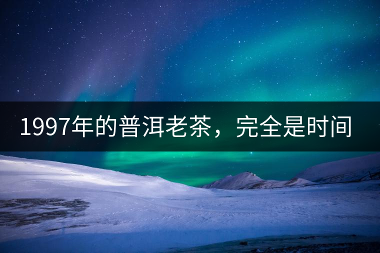 1997年的普洱老茶，完全是時(shí)間的味道。