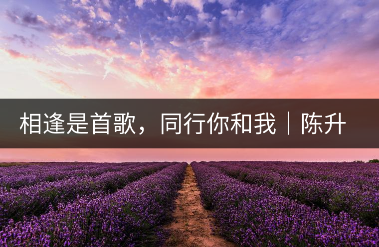 相逢是首歌，同行你和我｜陳升號與大家相約武漢茶博會！