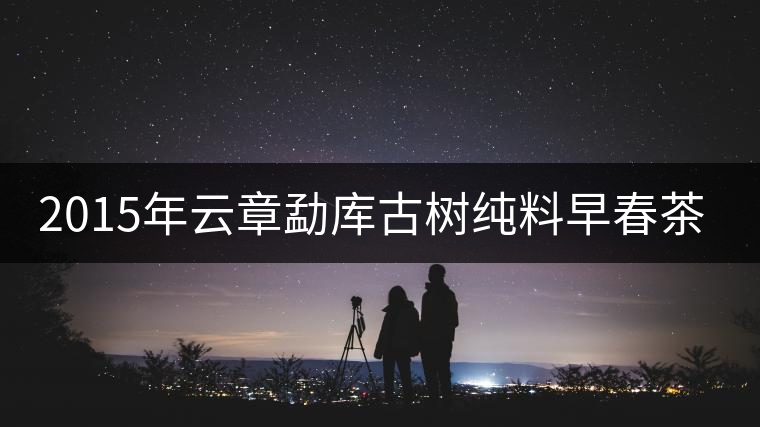 2015年云章勐庫(kù)古樹純料早春茶——古樹春韻 2015年云章勐庫(kù)古樹純料早春茶——古樹春韻