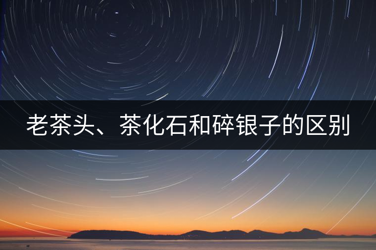老茶頭、茶化石和碎銀子的區(qū)別