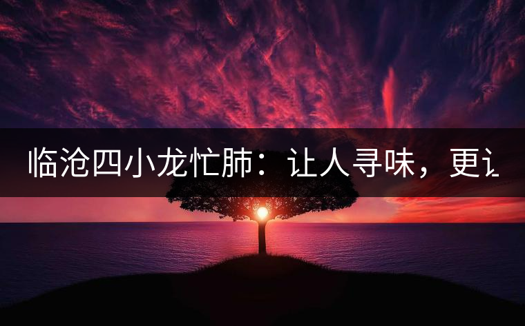 臨滄四小龍忙肺：讓人尋味，更讓人回味！