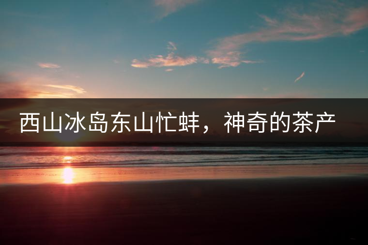 西山冰島東山忙蚌，神奇的茶產(chǎn)區(qū)勐庫