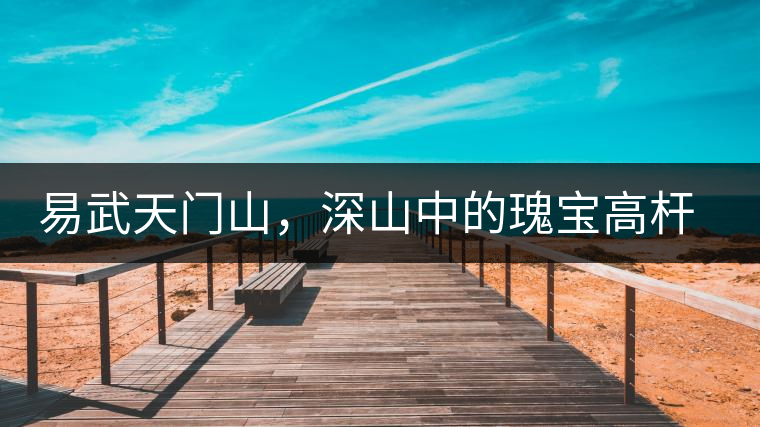 易武天門山，深山中的瑰寶高桿古樹