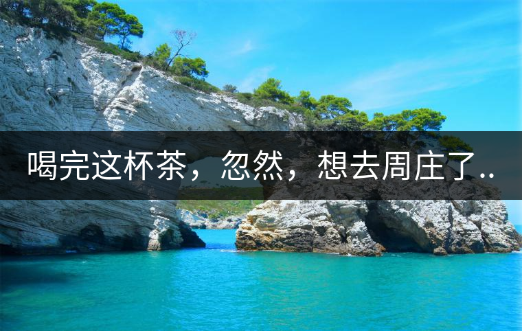 喝完這杯茶，忽然，想去周莊了...