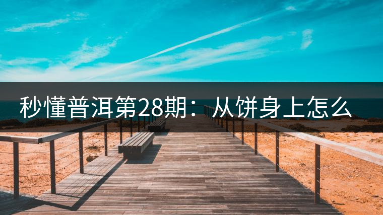 秒懂普洱第28期：從餅身上怎么辨識(shí)干倉(cāng)與濕倉(cāng) 普洱茶？