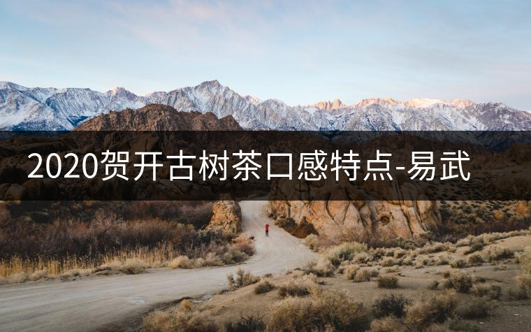 2020賀開古樹茶口感特點-易武中聘號 2020賀開古樹茶口感特點-易武中聘號