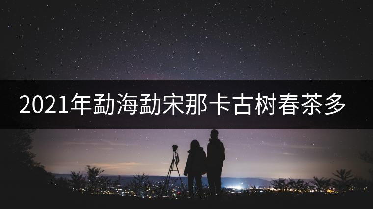 2021年勐海勐宋那卡古樹春茶多少錢一公斤？