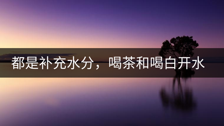 都是補(bǔ)充水分，喝茶和喝白開(kāi)水有什么區(qū)別？