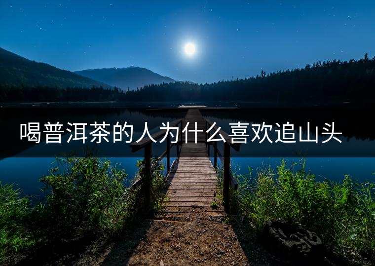 喝普洱茶的人為什么喜歡追山頭？無非就是這幾個原因