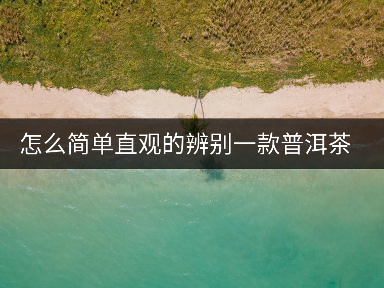 怎么簡單直觀的辨別一款普洱茶的優(yōu)劣？