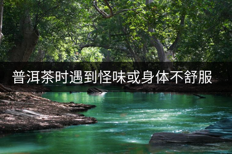 普洱茶時遇到怪味或身體不舒服時，怎么破？
