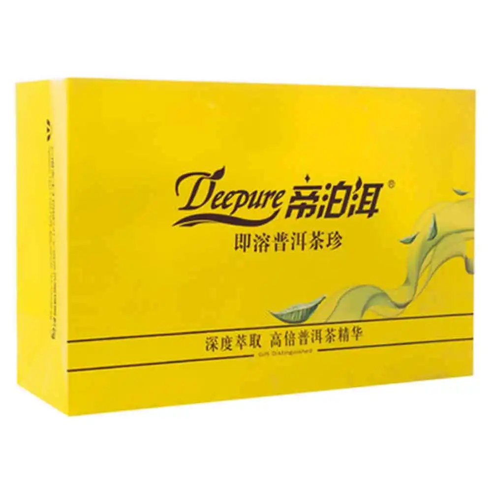 帝泊洱即溶普洱茶珍長期飲用可降三高，別說我沒有告訴你~