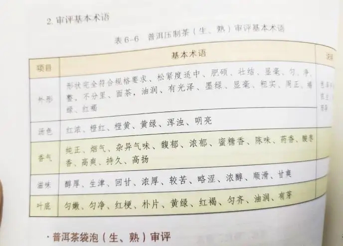 活學(xué)活用 ，一學(xué)就會的普洱茶口感術(shù)語